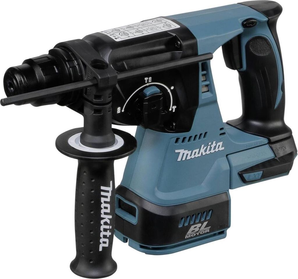 Makita DHR242Z, Schwarz, Blau, 2,4 cm, 1,3 cm, 2,7 cm, Akku, 18 V
