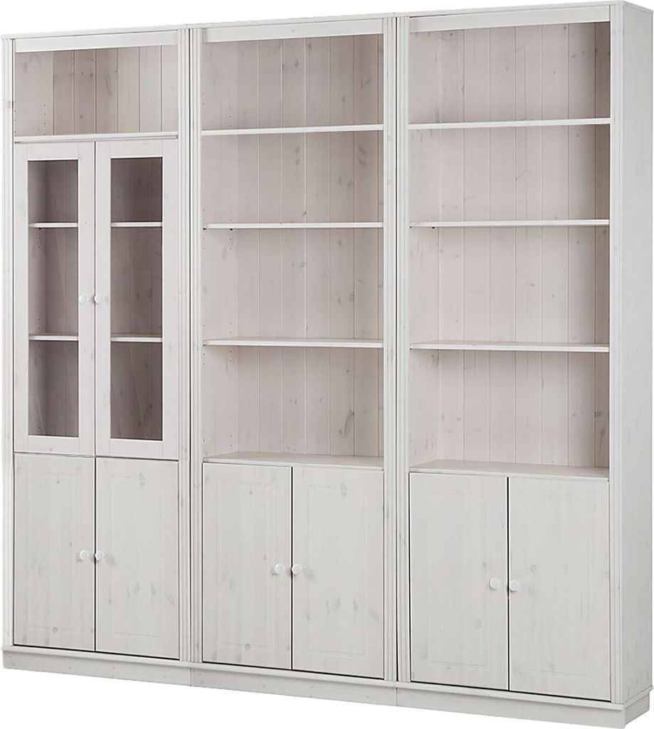 home24 Bücherwand - Kiefer Massiv - Typ F