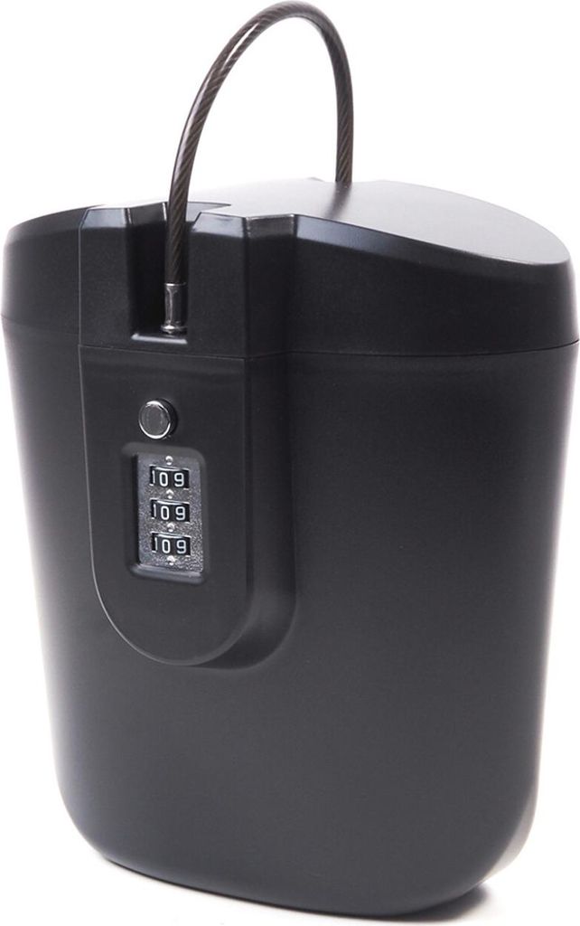 Aga Tragbarer Sicherheitsbox Schwarz Produktbild 