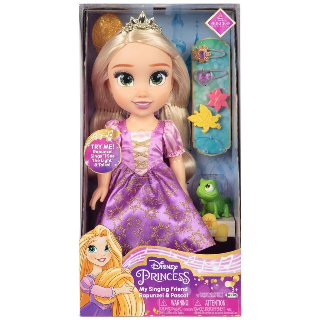DISNEY PRINCESSES – Hudební panenka Rapunzel – 38 cm – Obrázek produktu 