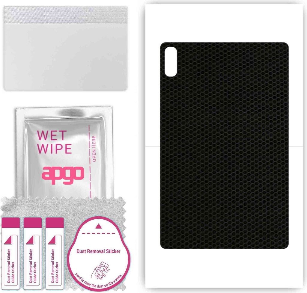 apgo Rückseite Schutzfolie, Skin, kompatibel mit Lenovo Tab P11 Pro 2nd Gen, Hinten Displayschutzfolie aus Vinylfolie, kratzfest, einfache Montage...