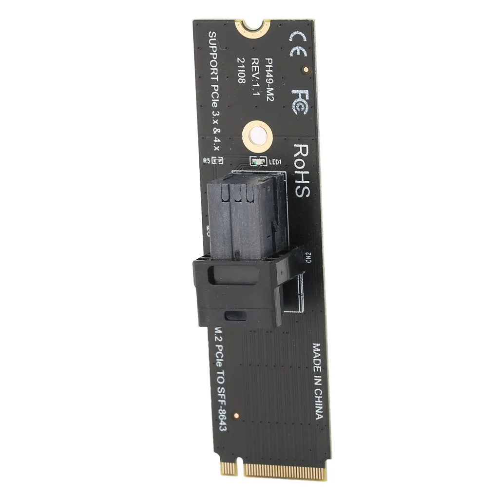 Adattatore M.2 NVMe a U.2 SFF-8639 - Scheda Espansione PCI-E Professionale - 6