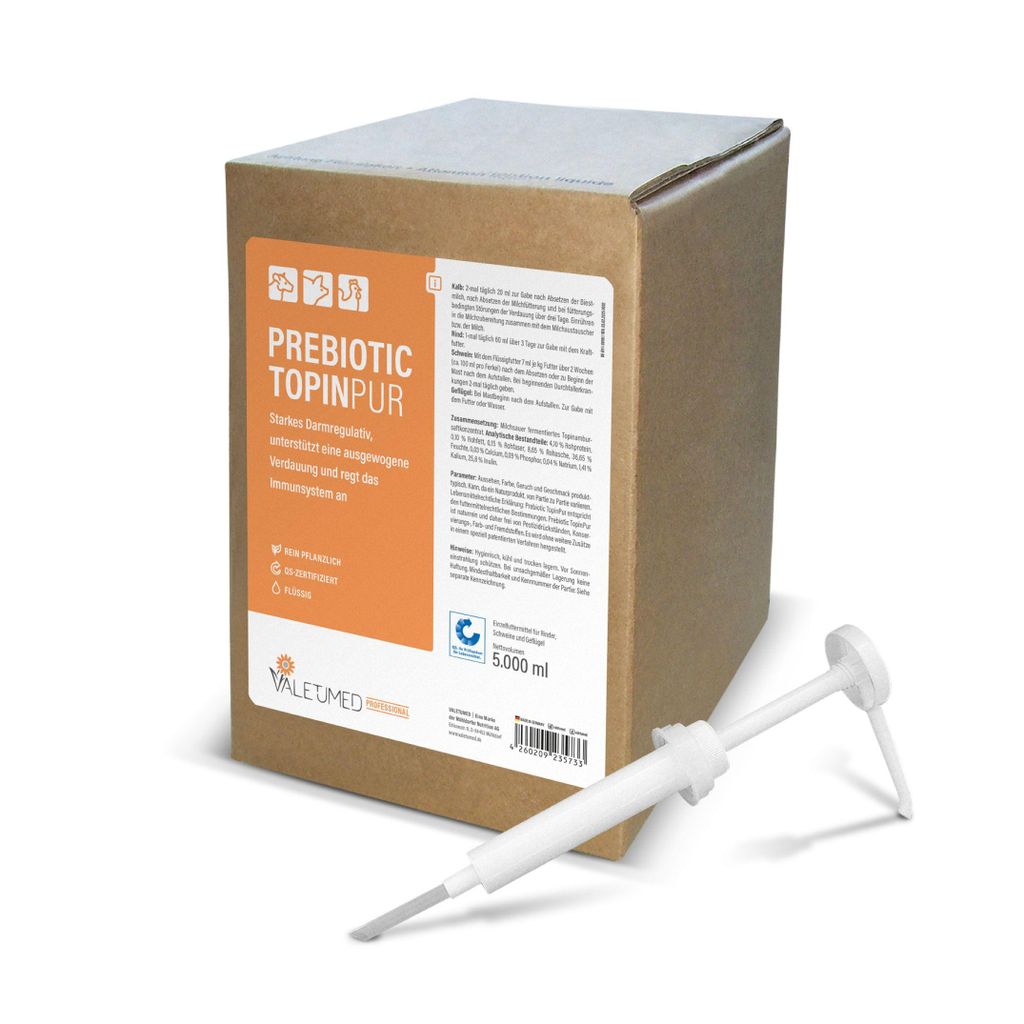 Valetumed Prebiotic TopinVet, 5l - 5000 Milliliter