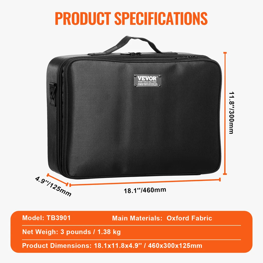 Organisateur de maquillage grand format avec compartiments modulables - 7