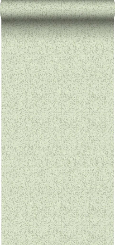 Sanders & Sanders Tapete Punkte Grün 53 cm x 10.05 m