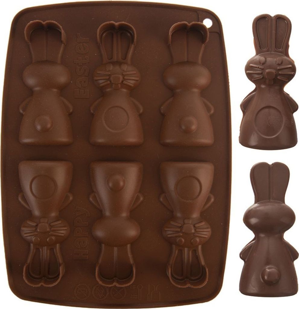 Silikonform Weihnachtsform Ostern Hase Hasen Hase