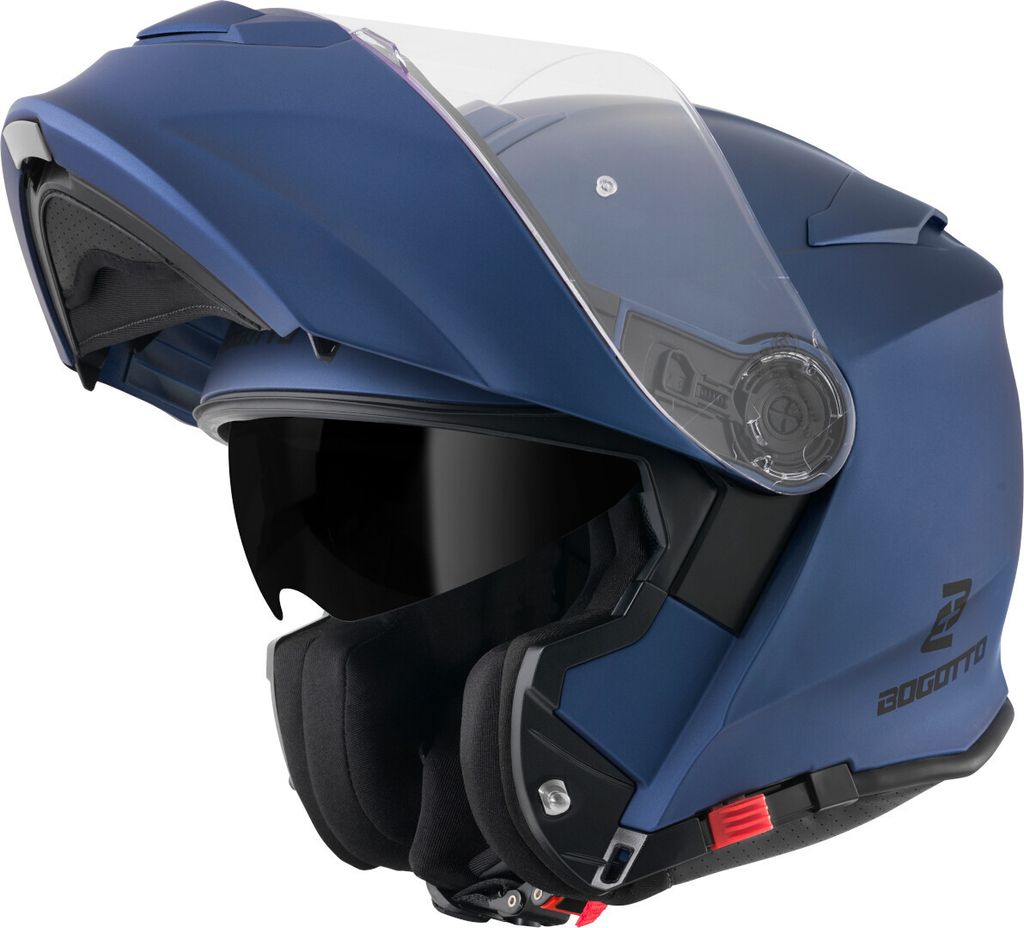 Bogotto H271 Klapphelm, blau matt, L
