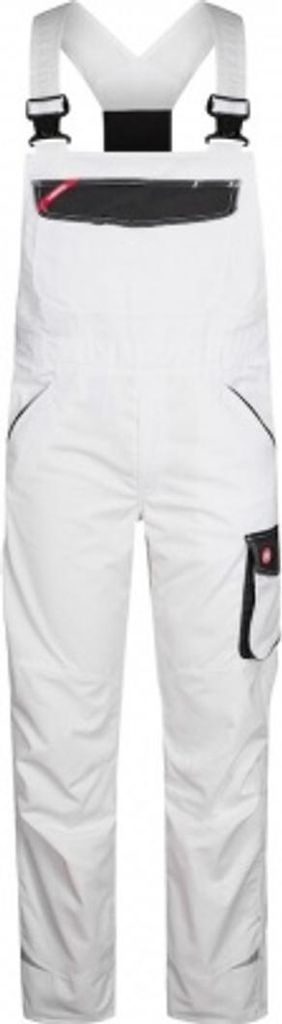 F. Engel Galaxy Light Latzhose, Weiss/Anthrazit Grau, Gr. 70