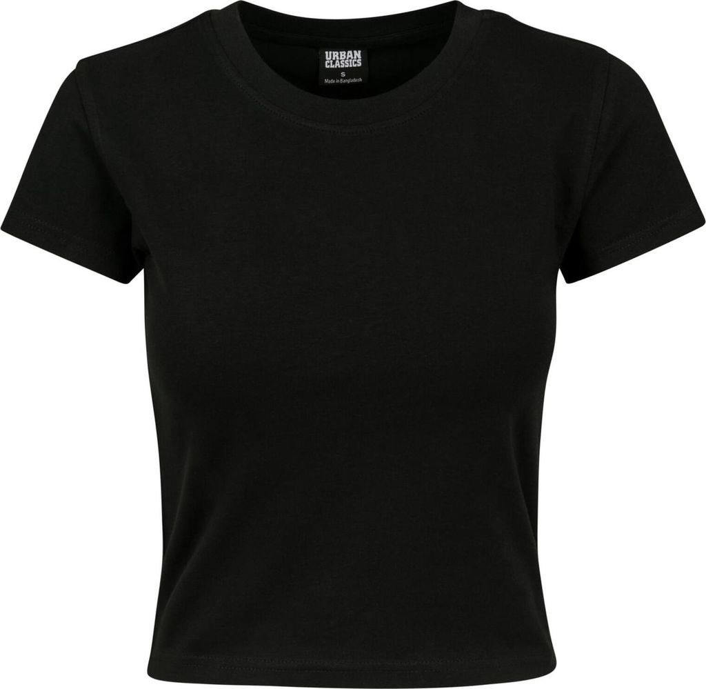Urban Classics Kurzarm-T-Shirt für Frauen Uniop schwarz 4XL