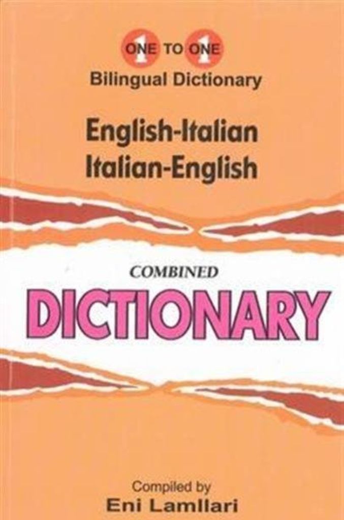 English-Italian & Italian-English One-to-One Dictionary