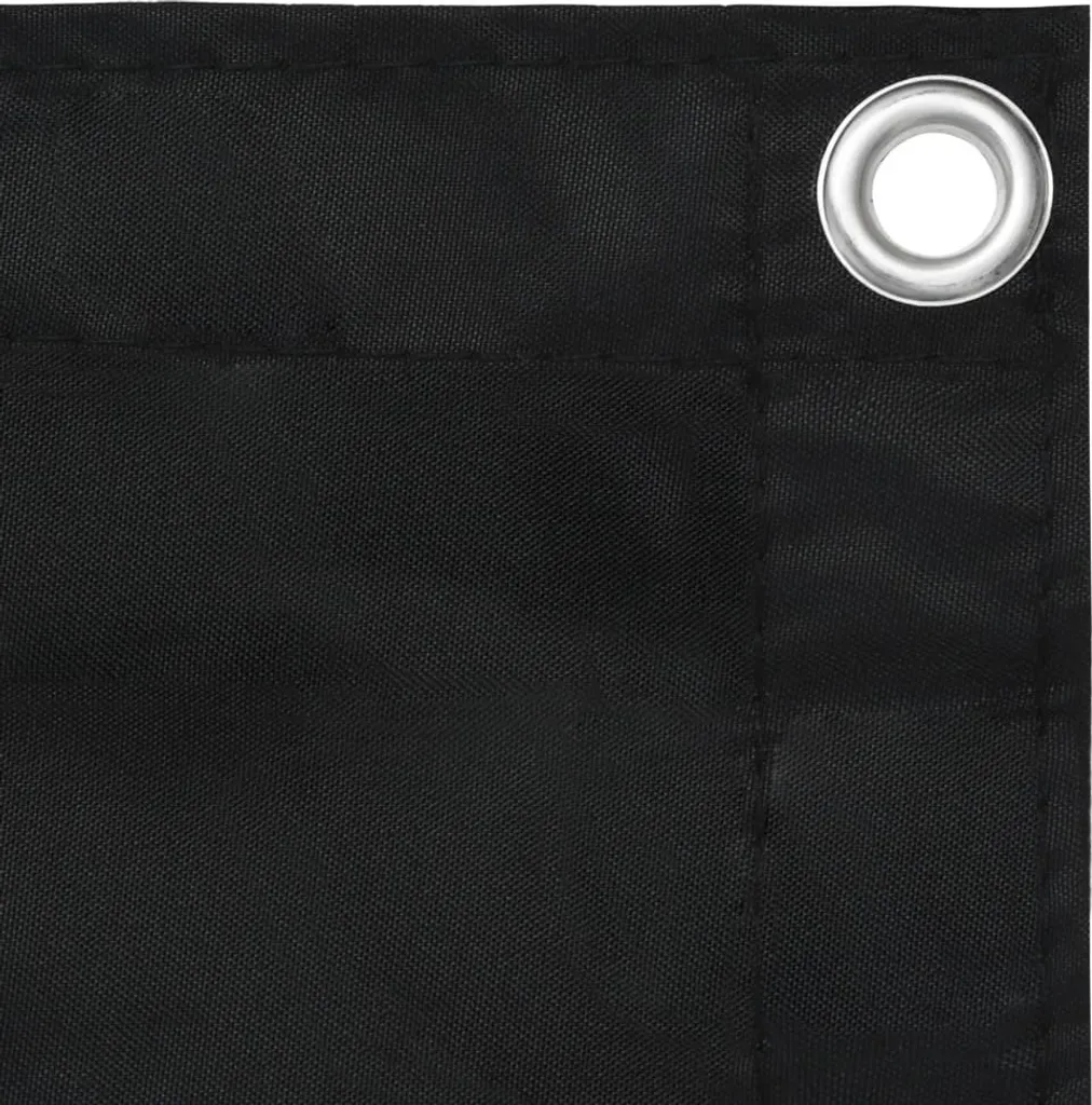 Telo Copri Ringhiera Nero 120x500 Oxford | Stop Sguardi Indiscreti - 3