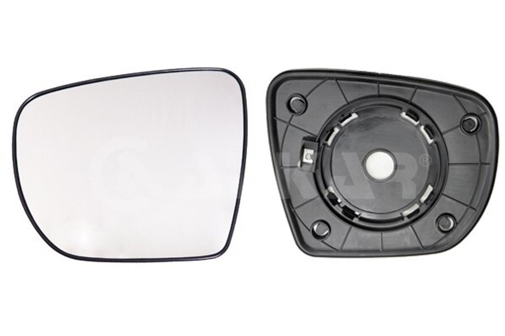ALKAR Spiegelglas Außenspiegel Links für HYUNDAI ix35 (LM, EL, ELH) Konvex 6401584