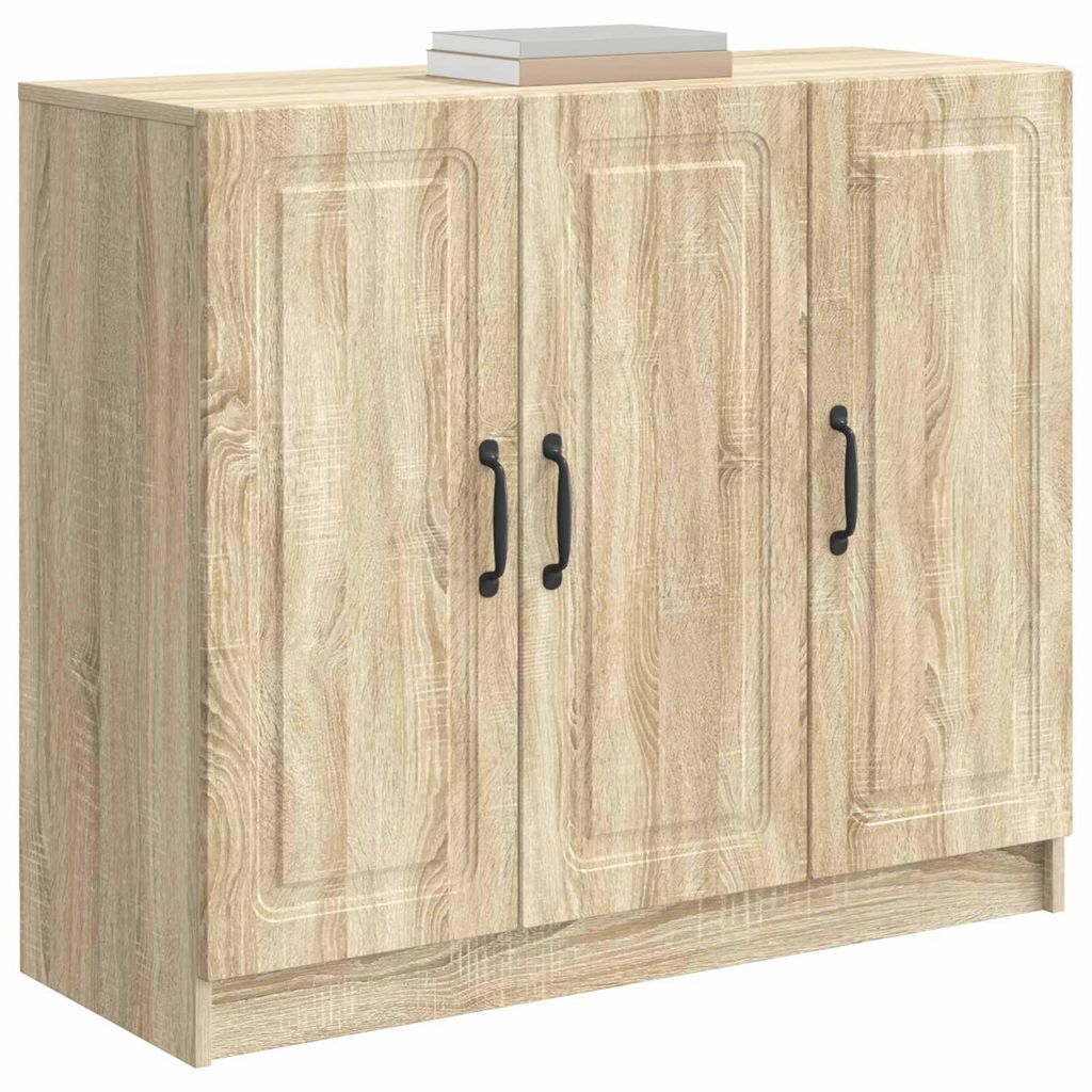 Sideboard Sonoma-Eiche 89 x 34,5 x 77 cm Holzwerkstoff