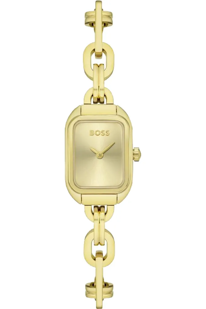 Montre-bracelet Luxe pour Femme BOSS - Accessoire Chic en Acier Argenté