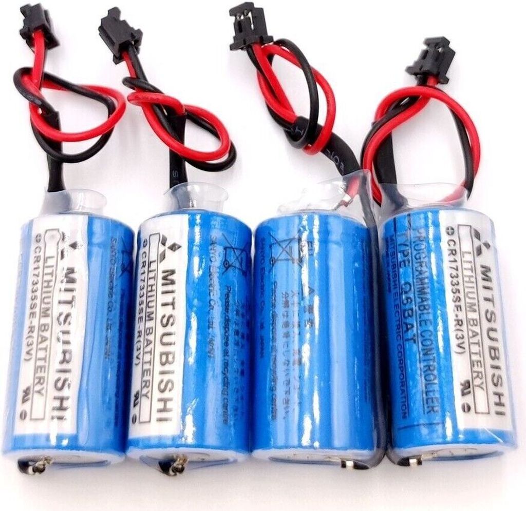 4 pièces CR17335SE-R Q6BAT PLC 3V batterie pour Mitsubishi Image du produit 
