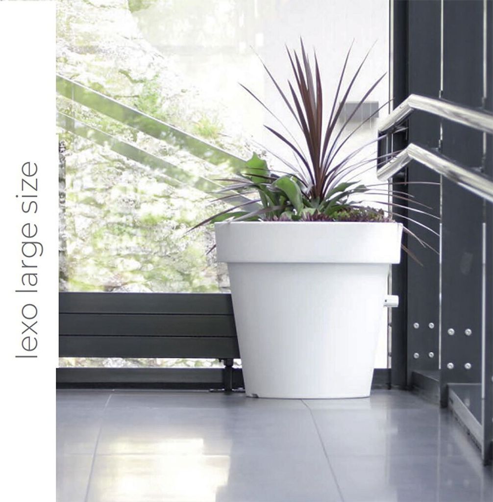 Prosperplast 212l Lexo Kollektion 80x80x74 Cm Blumentopf Produktbild 2