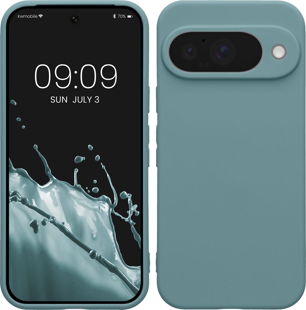 kwmobile Handyhülle kompatibel mit Google Pixel 10 Hülle - Handy Case aus weichem Silikon in Antique Stone