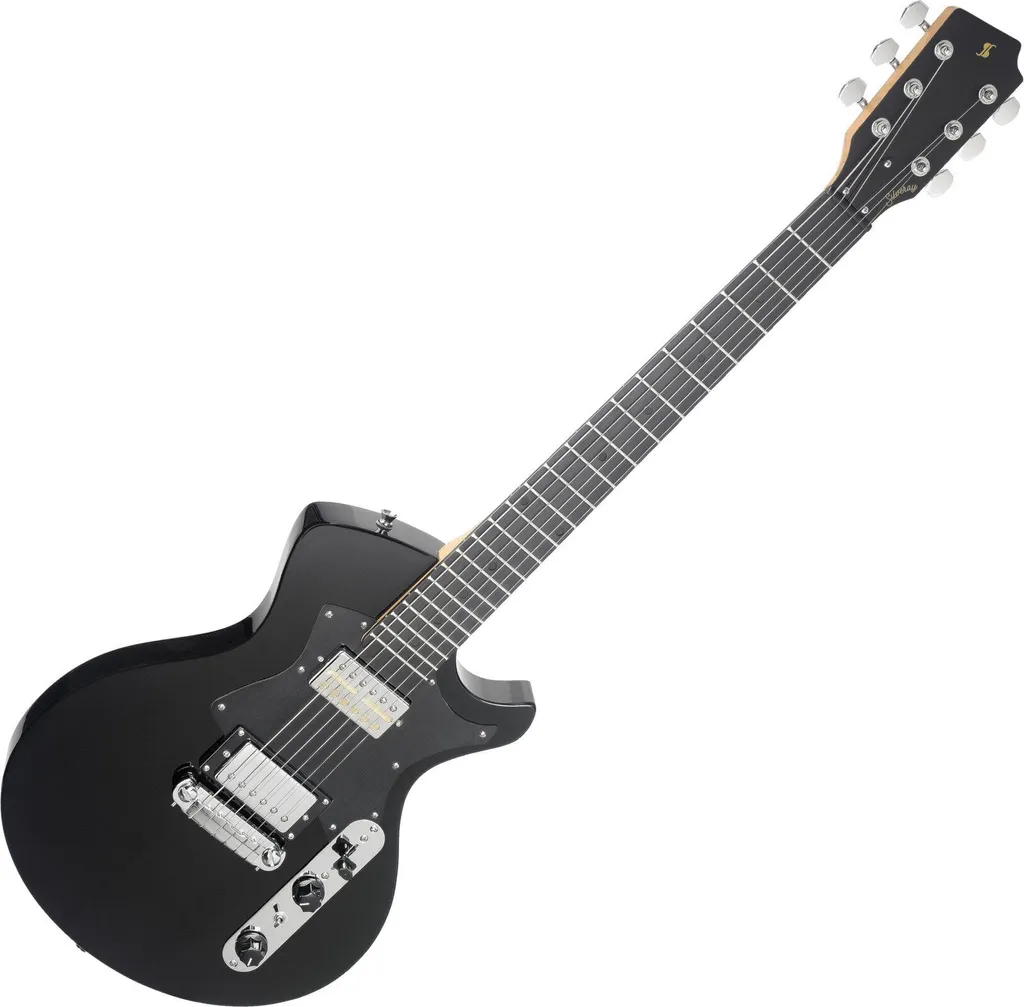 Guitare Électrique Stagg Silveray Special Micros Gold Foil et Humbucker