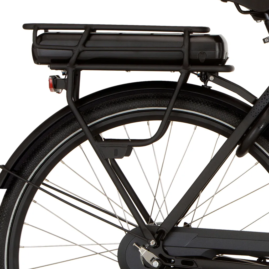 Porte-bagages arrière Cortina E-Foss Diamond Black Matt d'origine
