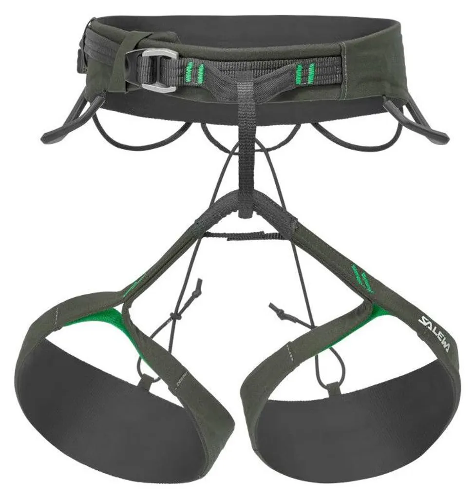 Baudrier d'escalade Salewa Agner Homme - harnais de sécurité Olive L