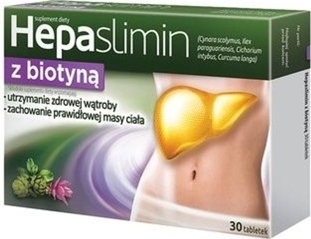 $ Hepaslimin mit Biotin, 30 Tabletten Produktbild 