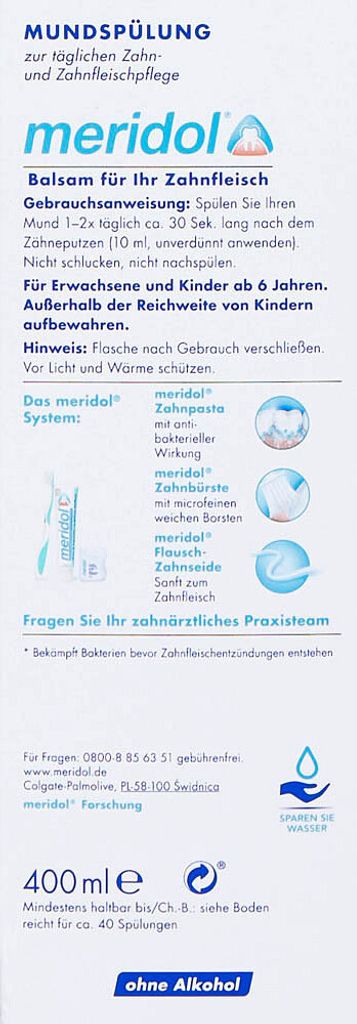 meridol Mundspülung 400 ml Produktbild 7