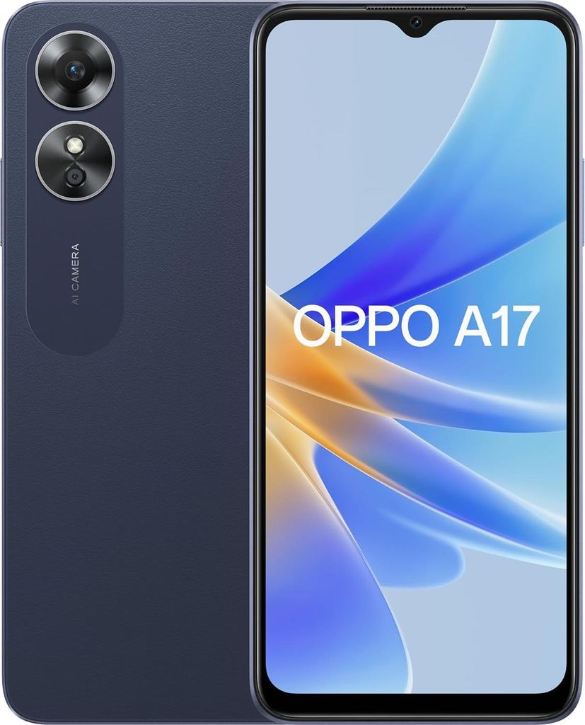 OPPO A17 , 16,7 cm (6.56"), 4 GB, 64 GB, 50 MP, Android 12, Obrázok produktu 