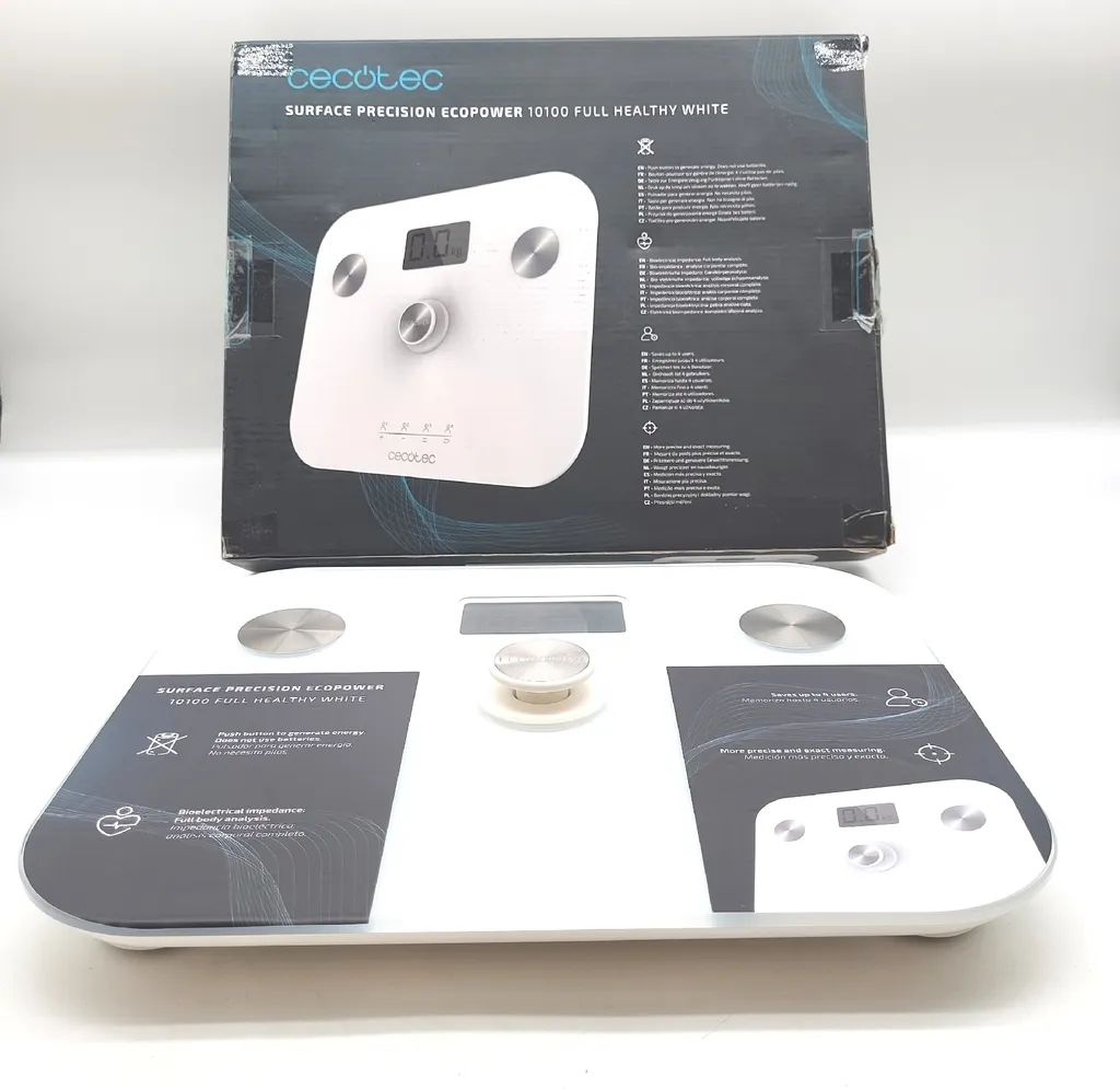 Cecotec Surface Precision EcoPower 10000 Pèse-Personne Écologique Blanc - 11