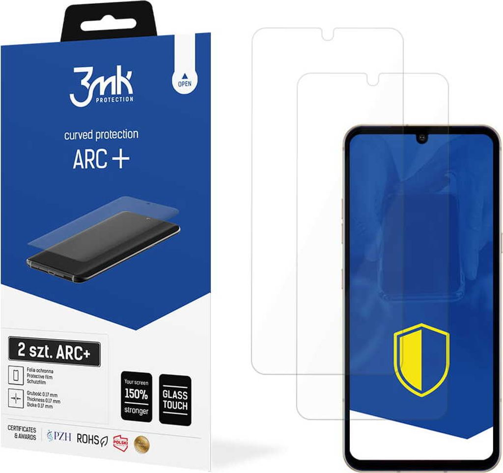 3mk Display Schutzfolie ARC+ für Lenovo K12 Note 0,17mm Self-Heal (2 Stück)