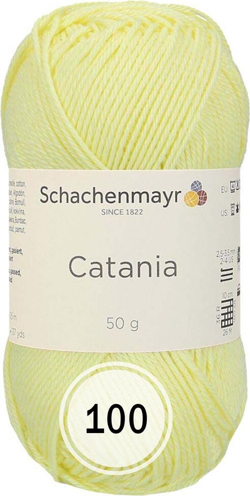 Schachenmayr Catania, 50 g de fil à tricoter Mimose Image du produit 