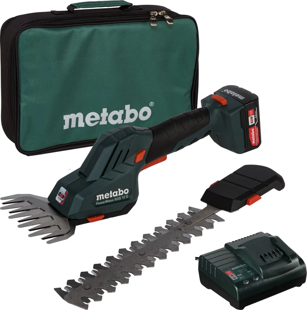 Metabo PowerMaxx SGS 12 Q: Cesoia Batteria 12V 2,0Ah Li-Ion