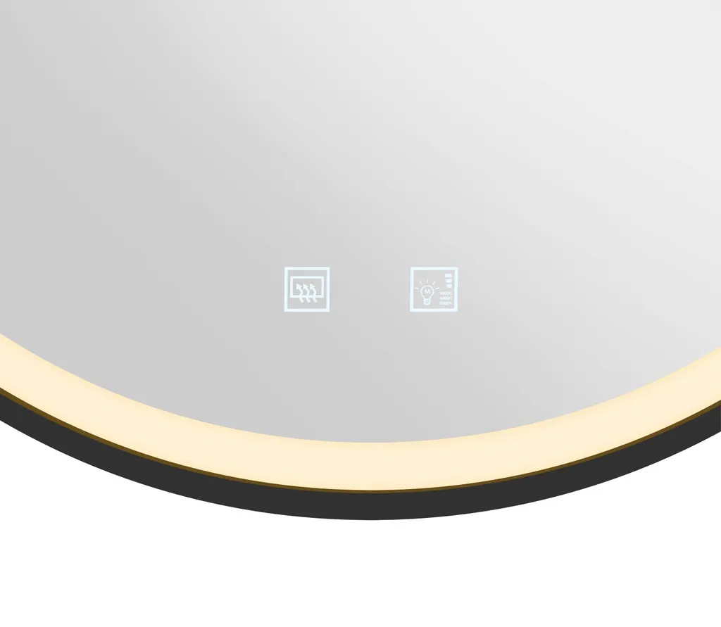 Miroir TRUKKO 60 : solution déco pour agrandir une pièce en chrome