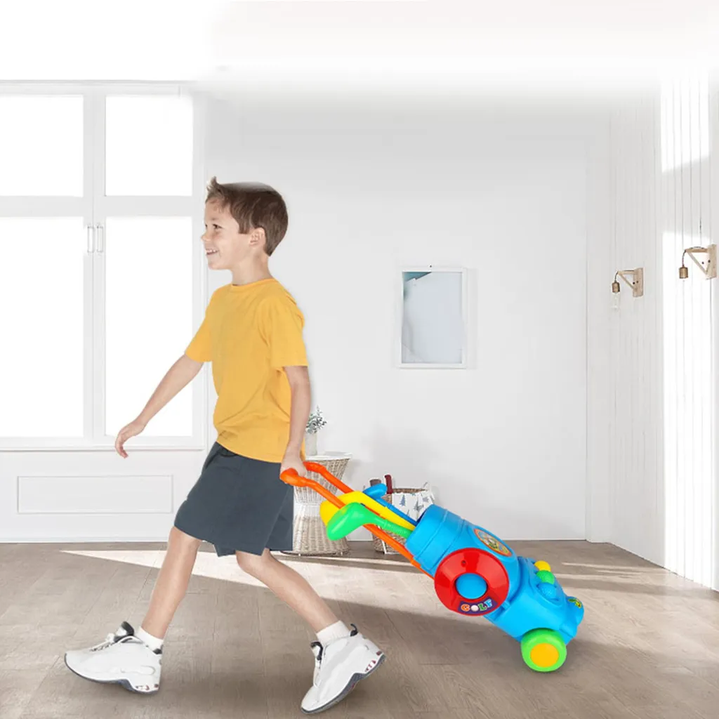 Kit Golf pour Enfant Développement Physique et Mental avec Clubs Robustes