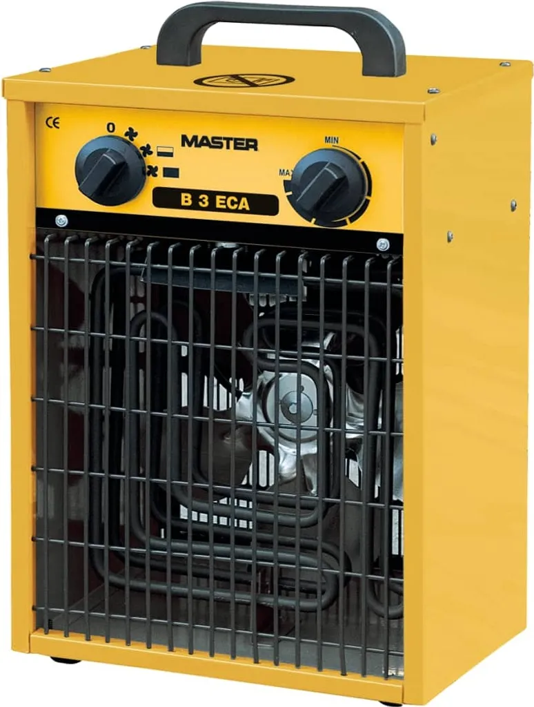 Aérotherme Électrique Mobile Master B 3 ECA 3kW pour Locaux Professionnels