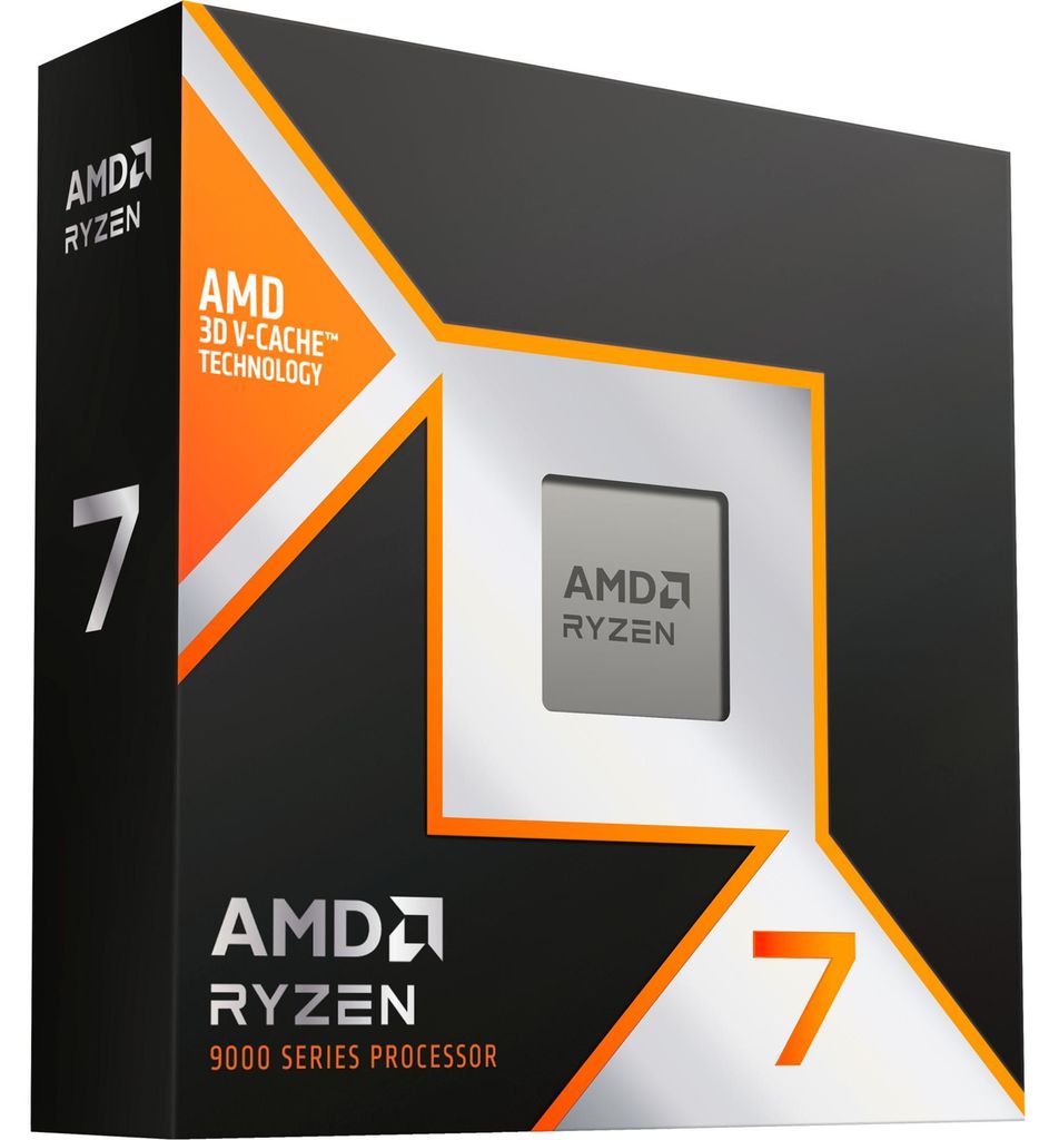 Processeur - AMD - Ryzen 7 9800X3D - 4,7 GHz. 8 cœurs. 104 Image du produit 