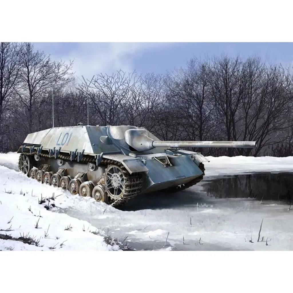 Jagdpanzer IV L/70(V) 1/35 Dragon avec Chenilles Magic Tracks et Détails