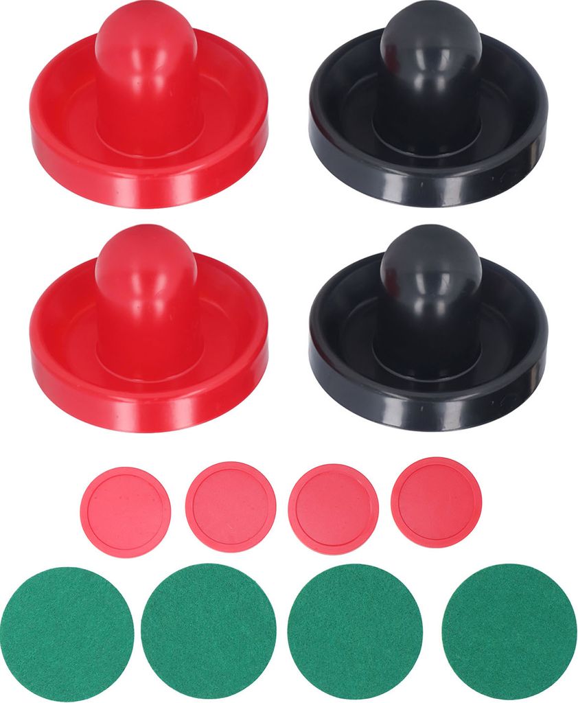 12 stücke 96mm Tisch Air Hockeys Zubehör Drücker Pads Air Hockeys Pucks Tisch Hockey Zubehör