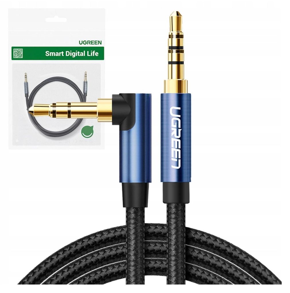 Cavo angolare Jack 3,5 m Ugreen 60180 1,5 m (nero) Immagine del prodotto 