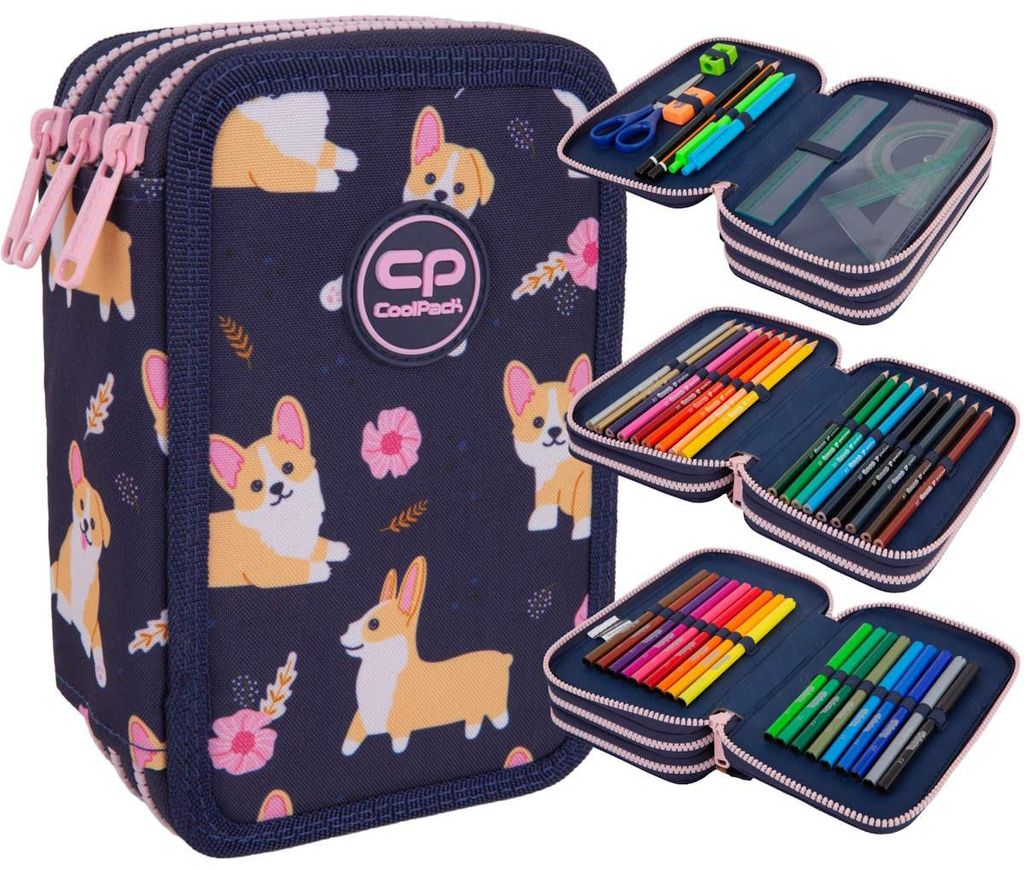 CoolPack | Trousse à crayons Jumper 3 - Corgi Elisabeth - 3 Image du produit 