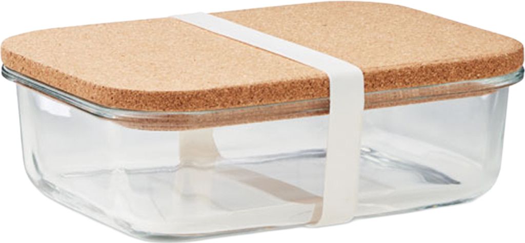MidOcean - Brotdose "Canoa", Borosilikat-Glas MO469 (Einheitsgröße) (Transparent)