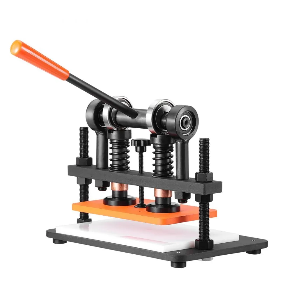 Découpe cuir précise et sans effort - Machine manuelle 1,5 t 26x15cm - 8