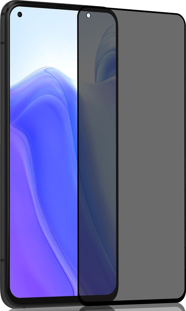 1-Pack Xiaomi 10T Privacy Displayschutzfolie – gehärtetes Glas 9H – Super Qualität 3D