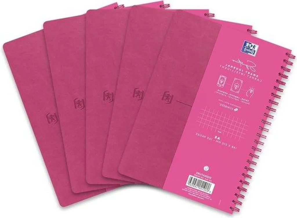 Carnet A5 fuchsia nomade 160 pages pour vos idées et projets pro