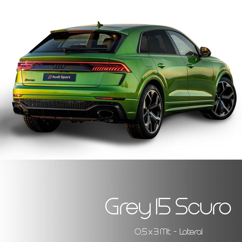 Verdunkelungsfolie für Auto Grau 15 Dark Side Glass