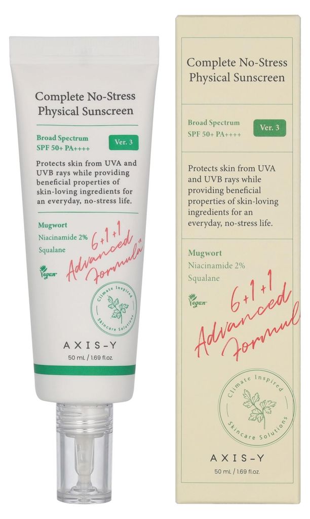 Complete No-Stress Physical Sunscreen SPF50+  Gesichtscreme Produktbild 