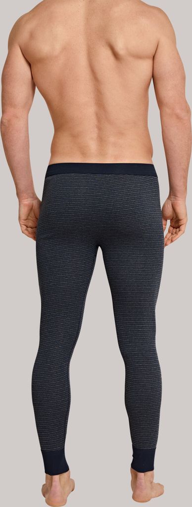 Schiesser Men's Fine Rib Long Underwear - Comfortable Cotton Boxer Briefs