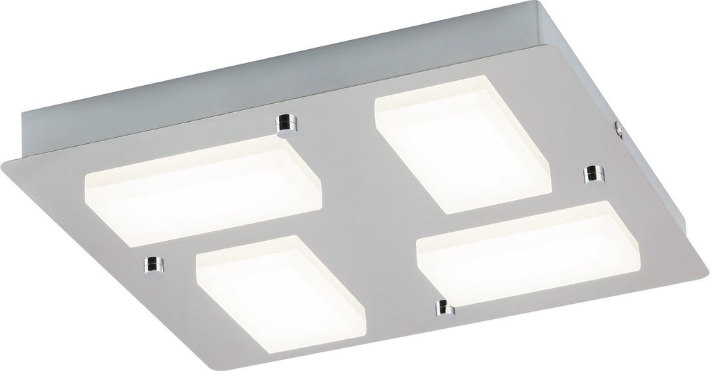 Rabalux 5725 Badezimmerleuchten Ruben LED 4x 4,5 Metall Kunststoff chromfarben