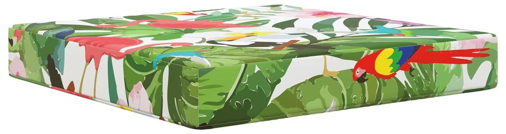 vidaXL Sofakissen für draußen Bunt 60 x 60 x 8 cm Polyester