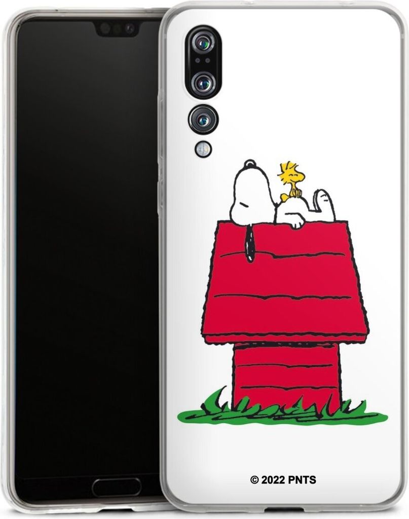 DeinDesign Handyhülle für Huawei P20 Pro Silikon Hülle Case Smartphone Schutzhülle Offizielles Lizenzprodukt Peanuts Snoopy