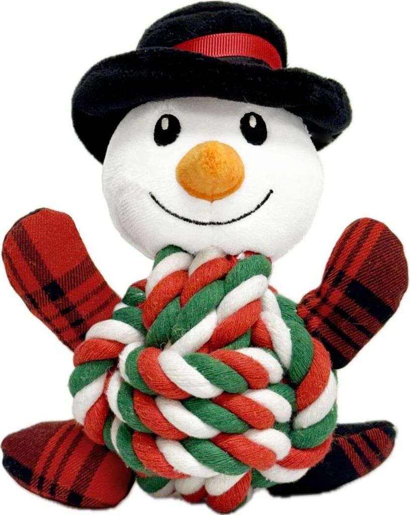 Kuscheltier für Hunde Gloria XMAS FROSTY Weiß